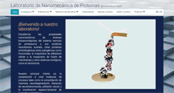 Desktop Screenshot of carrionvazquez-lab.org